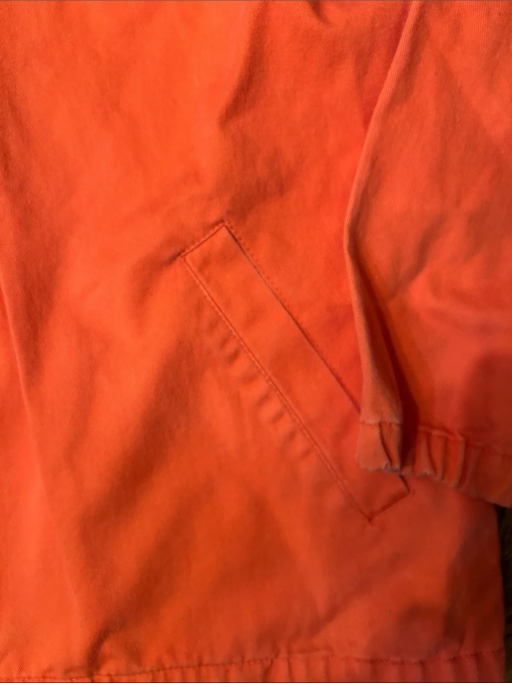 J. Crew Harrington Orange Men’s Jacket. Size M
